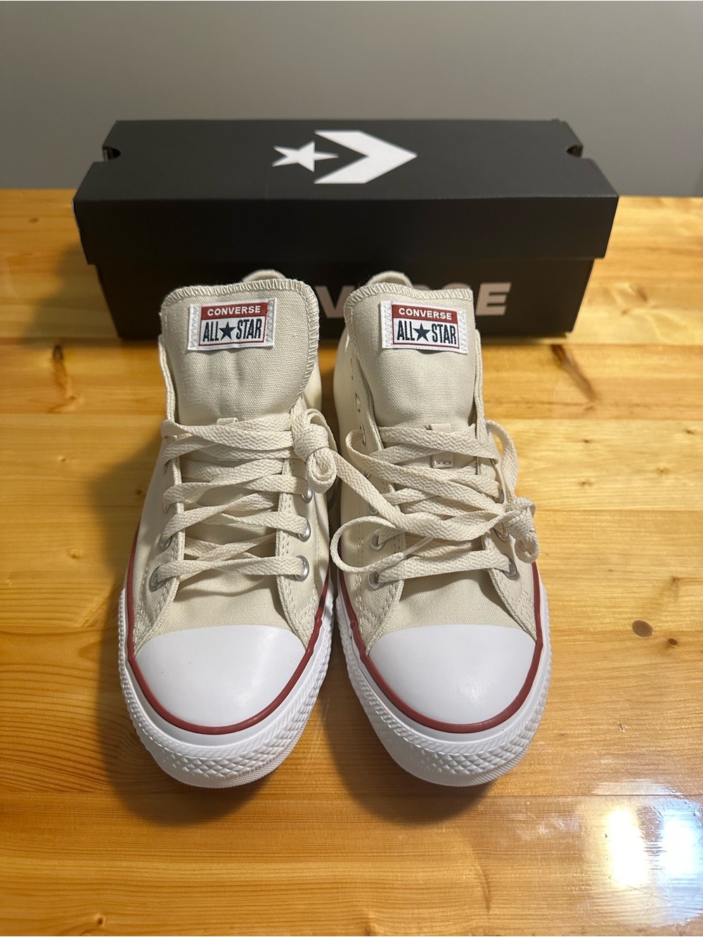 Converse All Star Canvas Sneakers - Natural/Off-White